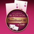 Classic Blackjack with Sweetheart 16