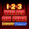 1-2-3 Wilds On Fire Diamond Treasures