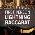 First Person Lightning Baccarat