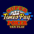 Super Times Pay Ten Play Video Poker