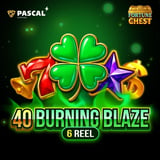 40 Burning Blaze 6 Reels with Fortune Chest