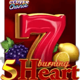 5 Burning Heart Clover