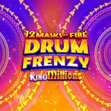 12 Masks of Fire Drums Frenzy King Millions