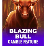 Blazing Bull Gamble Feature