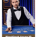 LIVE Blackjack 10 - Azure