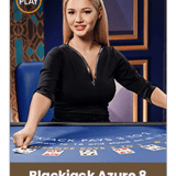 LIVE Blackjack 8 - Azure