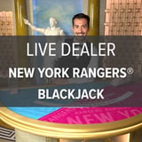 Live Dealer New York Rangers Blackjack