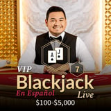 Live Dealer VIP Blackjack en espanol
