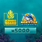 Mighty Fish: Blue Marlin Burning Board