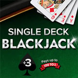 Single Deck Blackjack Plus3