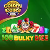 100 Bulky Dice Golden Coins Link