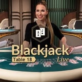 Live Blackjack 18