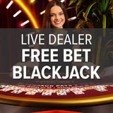 Live Dealer Classic Freebet Blackjack 7 Seat