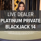 Live Dealer Platinum Private Blackjack 14