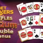 BetRivers piQum Double Bonus Triples