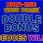 Multi Rise Video Poker-Double Bonus Deuces