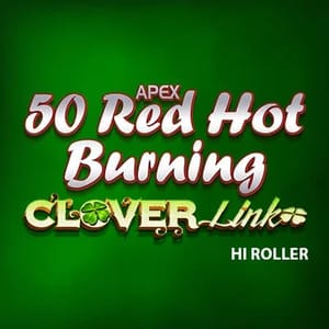 50 Red Hot Burning Clover Link Clover Cash