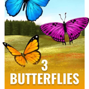 3 Butterflies