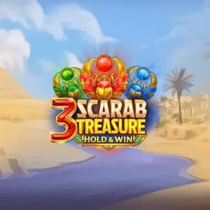 3 Scarab Treasure Hold and Win