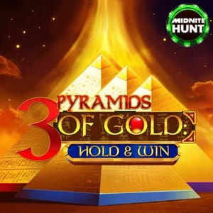 3 Pyramids of Gold Hold Win