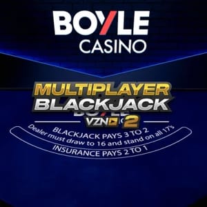 BOYLE Casino Blackjack Vzn 2 Live