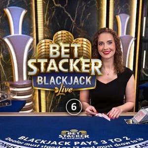 Classic Bet Stacker Blackjack 6 Live