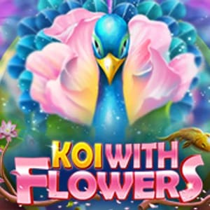 Koi With Flowers