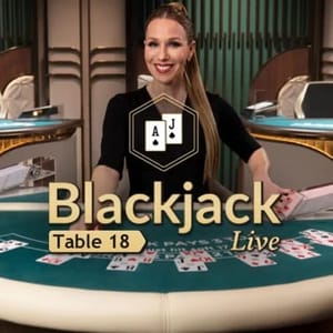 Live Blackjack 18