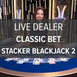 Live Dealer Classic Bet Stacker Blackjack 2