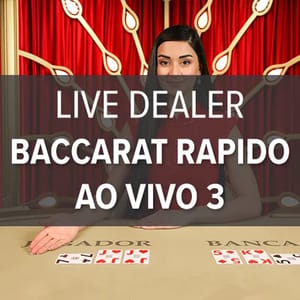 Live Dealer Baccarat Rápido ao Vivo 3