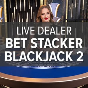 Live Dealer Bet Stacker Blackjack 2