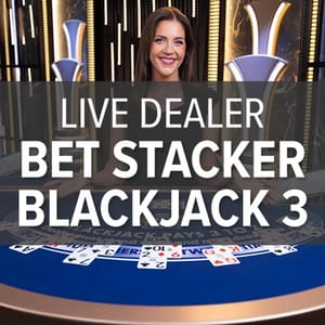 Live Dealer Bet Stacker Blackjack 3