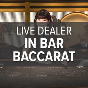 Live Dealer In Bar Baccarat B