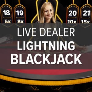 Live Dealer Lightning Blackjack