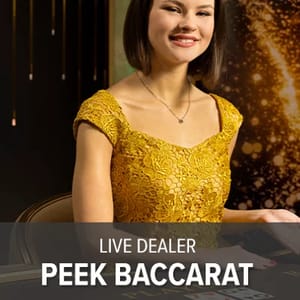 Live Dealer Peek Baccarat