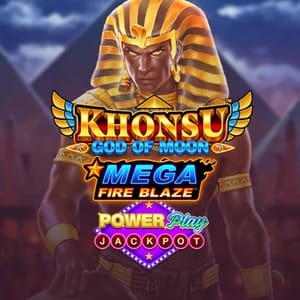 Mega Fire Blaze Khonsu God of Moon PowerPlay Jackpot