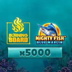 Mighty Fish: Blue Marlin Burning Board