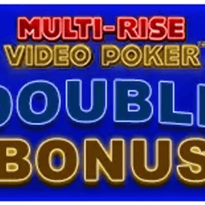 Multi Rise Video Poker - Double Bonus