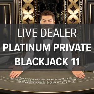 Platinum Private Blackjack 11