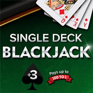 Single Deck Blackjack Plus3